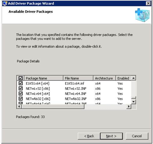 Select Drivers
